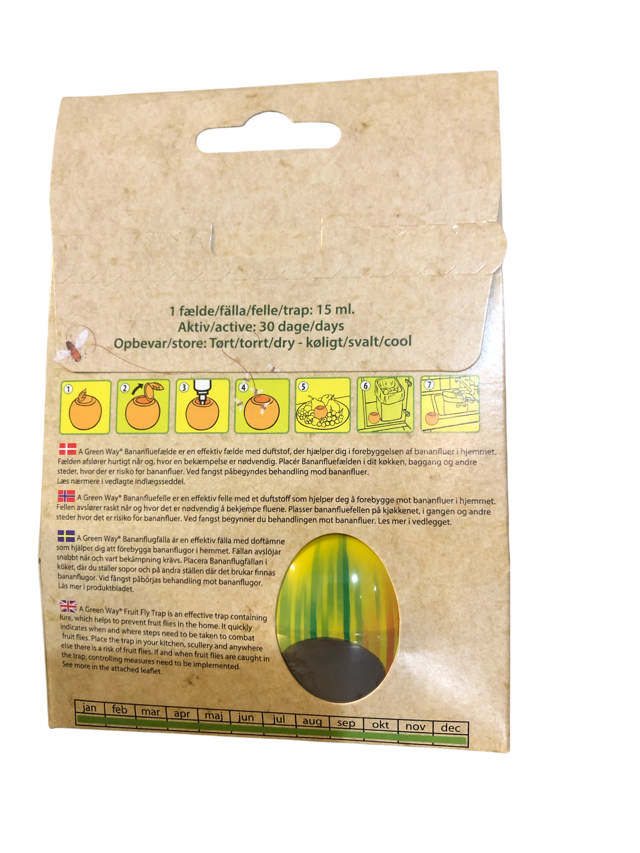 Fruktfluefelle - A Green Way
