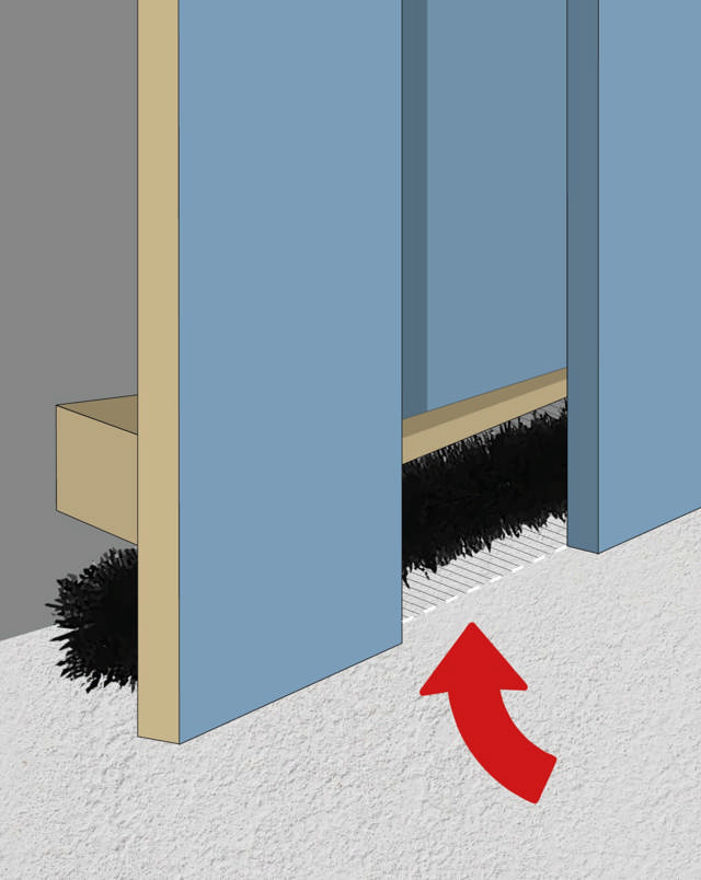 Musebørste & Rottebørste PROFF 5 M x 8 CM